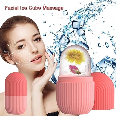 ❄️ Reusable Ice Face Roller & Cooling Beauty Massager – Pore Tightening & Skin Refresh Tool