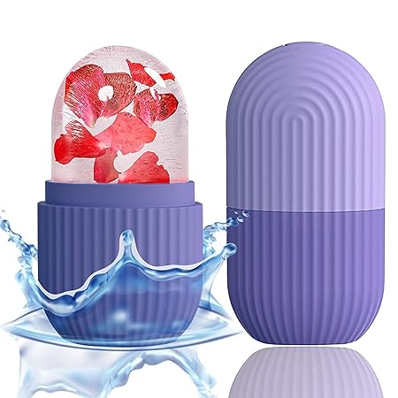 ❄️ Reusable Ice Face Roller & Cooling Beauty Massager – Pore Tightening & Skin Refresh Tool