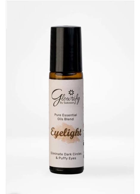 Glowrify Eyelight Under-Eye Massage Serum – Pure Essential Oils Blend for Dark Circles & Puffy Eyes