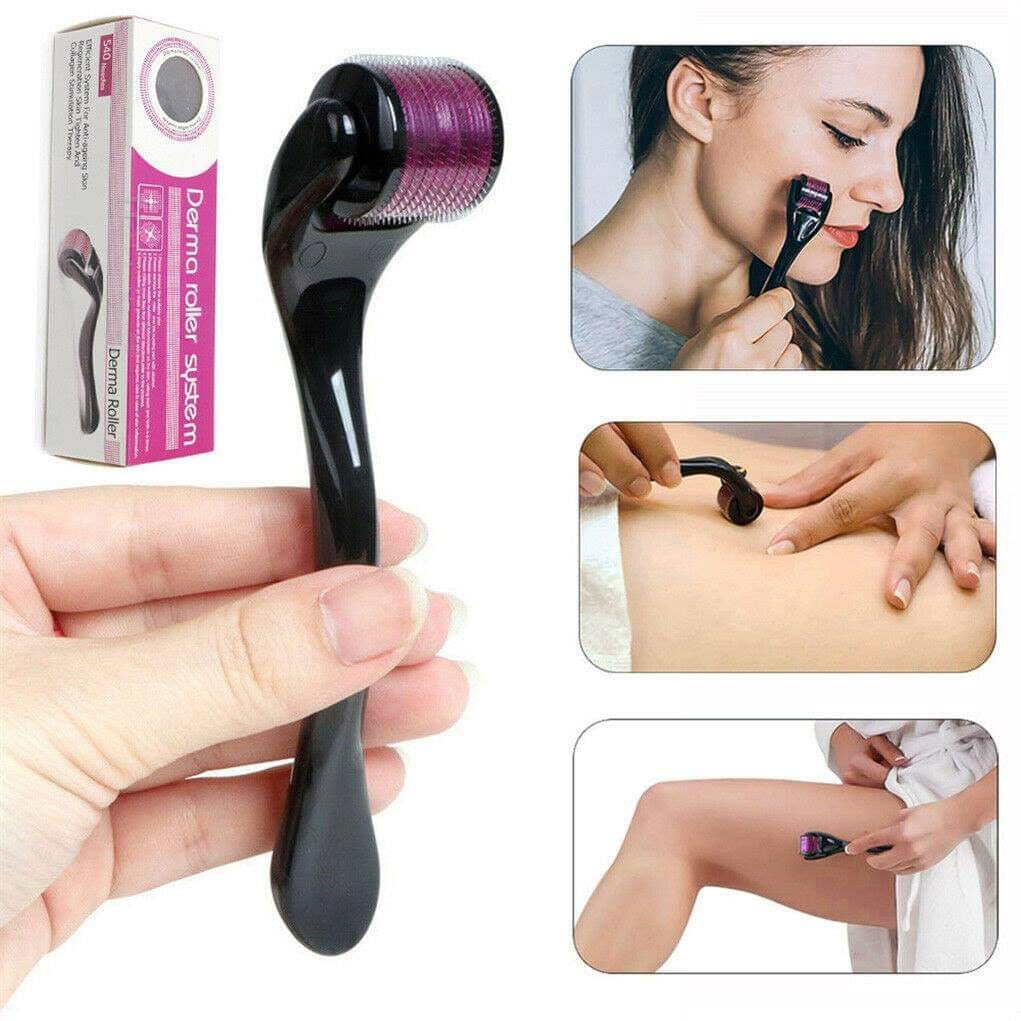✨ 5-in-1 Premium Skincare Beauty Tool Set – Ice Roller, Ice Face Cube, Jade Roller, Gua Sha & Derma Roller Kit