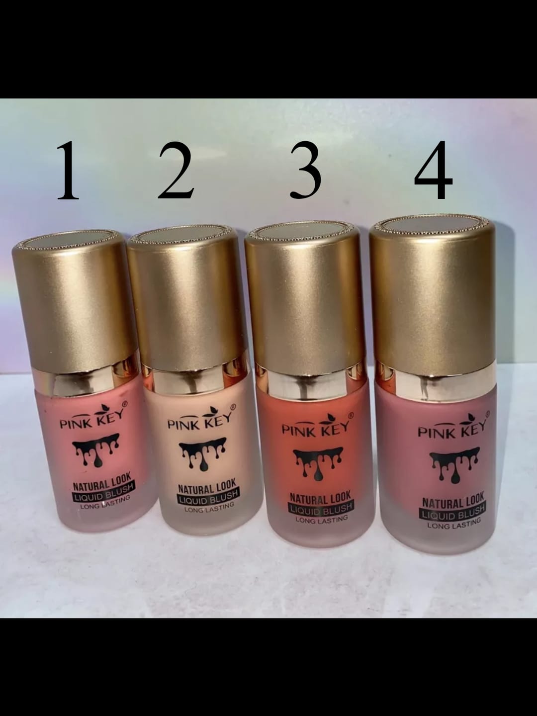 Pink Key Natural Look Liquid Blush – Long Lasting & Lightweight Cheek Tint