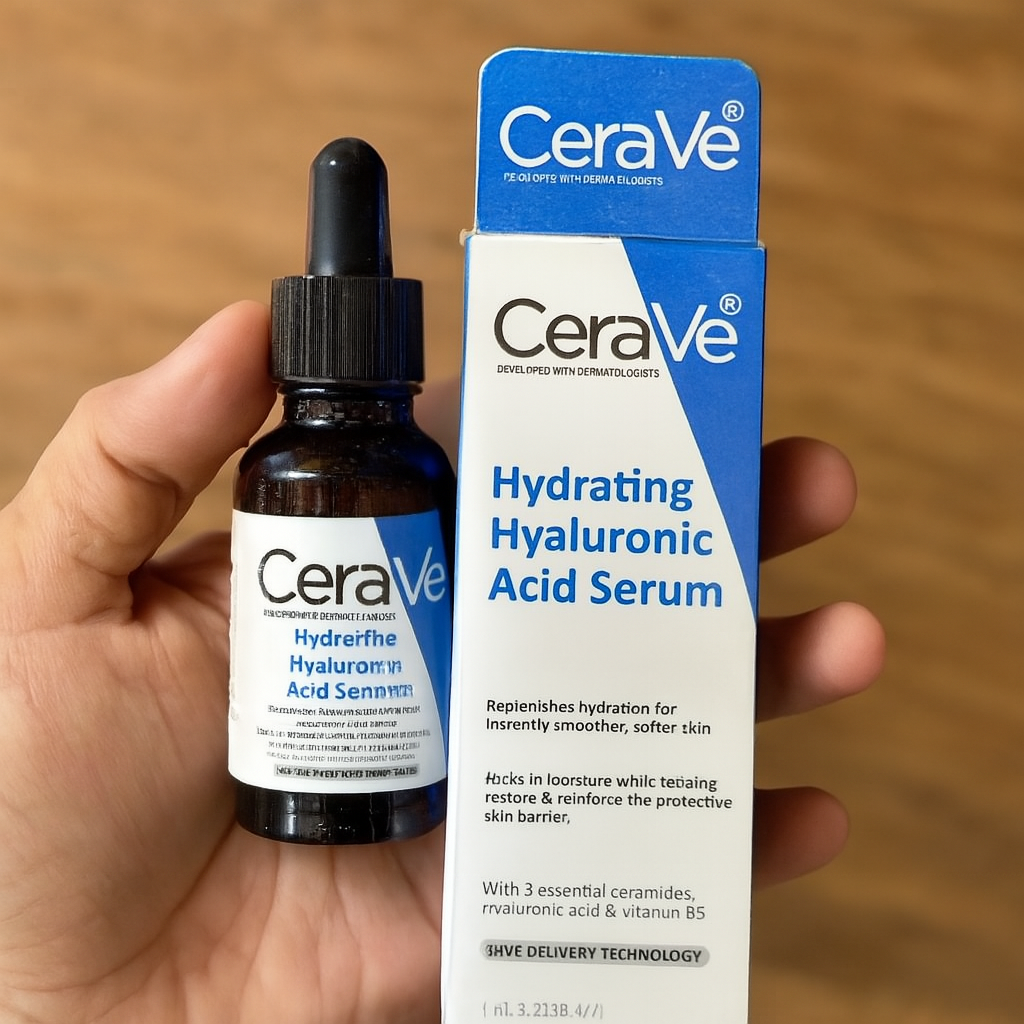 CeraVe Hydrating Hyaluronic Acid Serum | Deep Hydration & Skin Barrier Support (30ml)