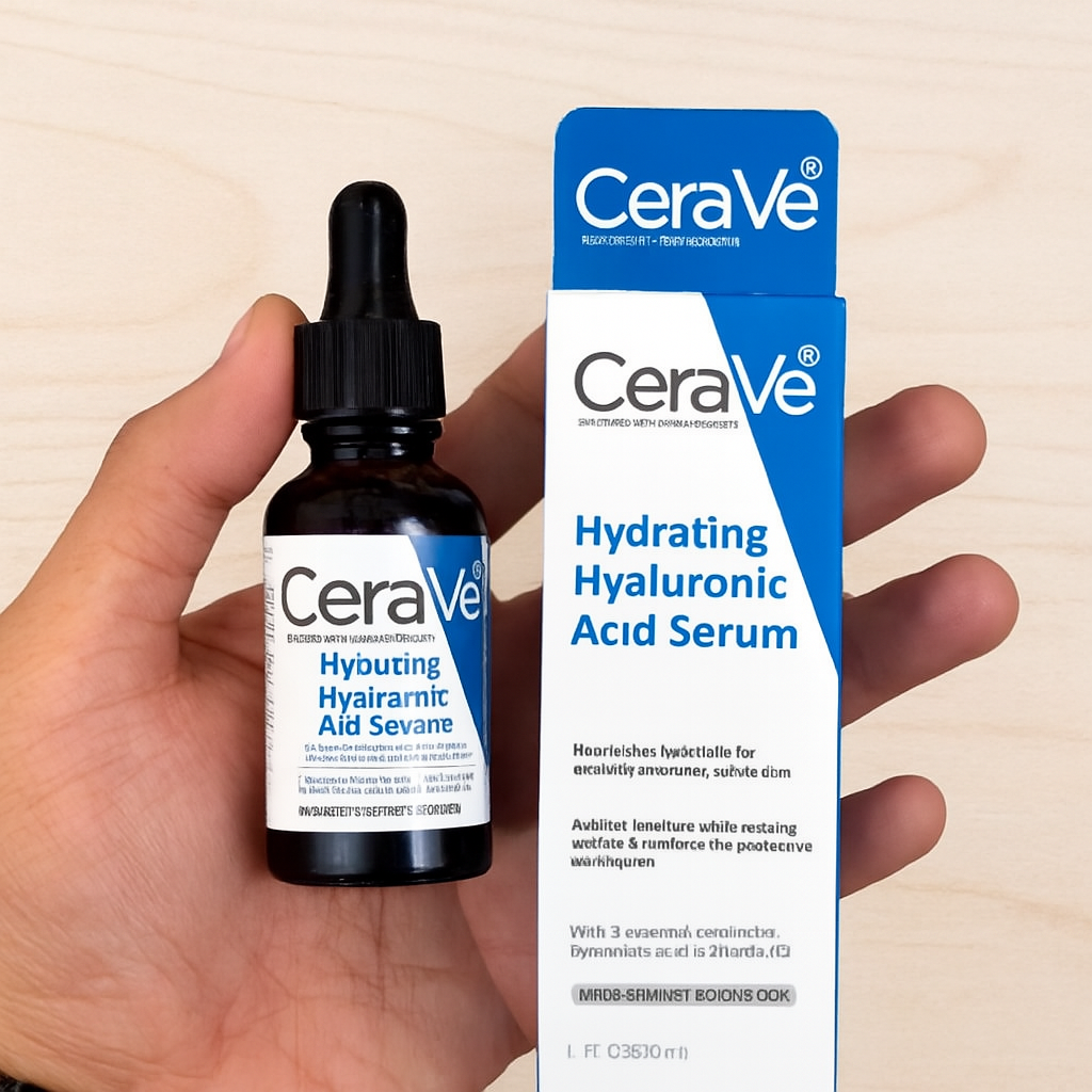 CeraVe Hydrating Hyaluronic Acid Serum | Deep Hydration & Skin Barrier Support (30ml)