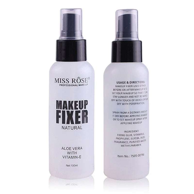✨ Miss Rose Makeup Fixer Spray with Aloe Vera & Vitamin E – Long Lasting Makeup Setting Spray (100ml)