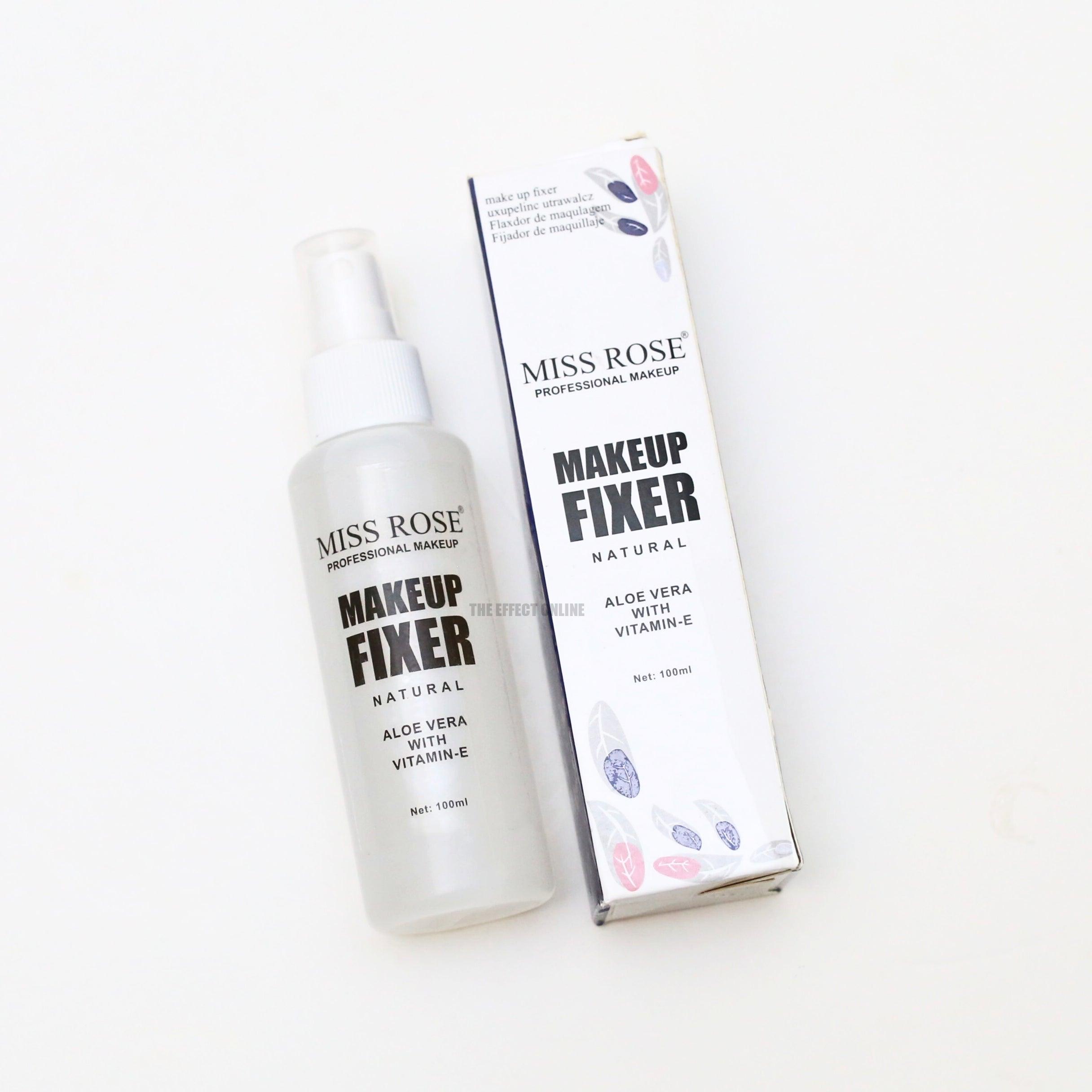 ✨ Miss Rose Makeup Fixer Spray with Aloe Vera & Vitamin E – Long Lasting Makeup Setting Spray (100ml)