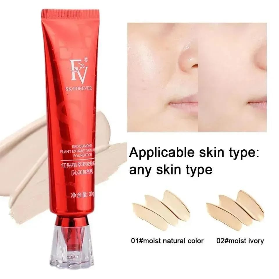 2-in-1 Flawless Glow Deal – Flicka Silk Touch Milk-Cream & SK-Forever Skin Nourishing Foundation Combo