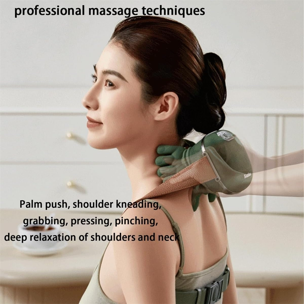 Smart Neck & Shoulder Massager – Deep Kneading Relaxation Device