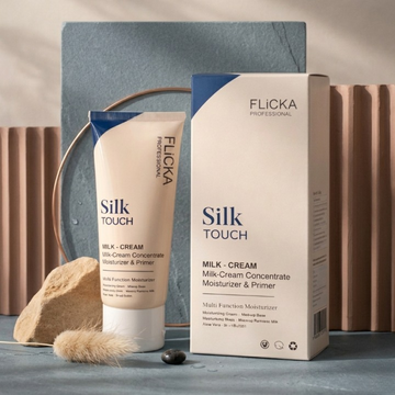 Flicka Silk Touch Milk-Cream Concentrate – 2-in-1 Daily Moisturizer & Makeup Primer