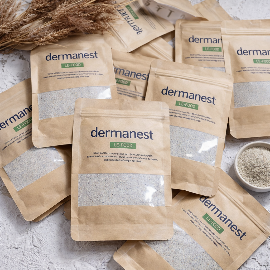 ✨ Dermanest LE-FOOD Herbal Whitening & Brightening Face Mask Powder – Natural Skin Care Treatment