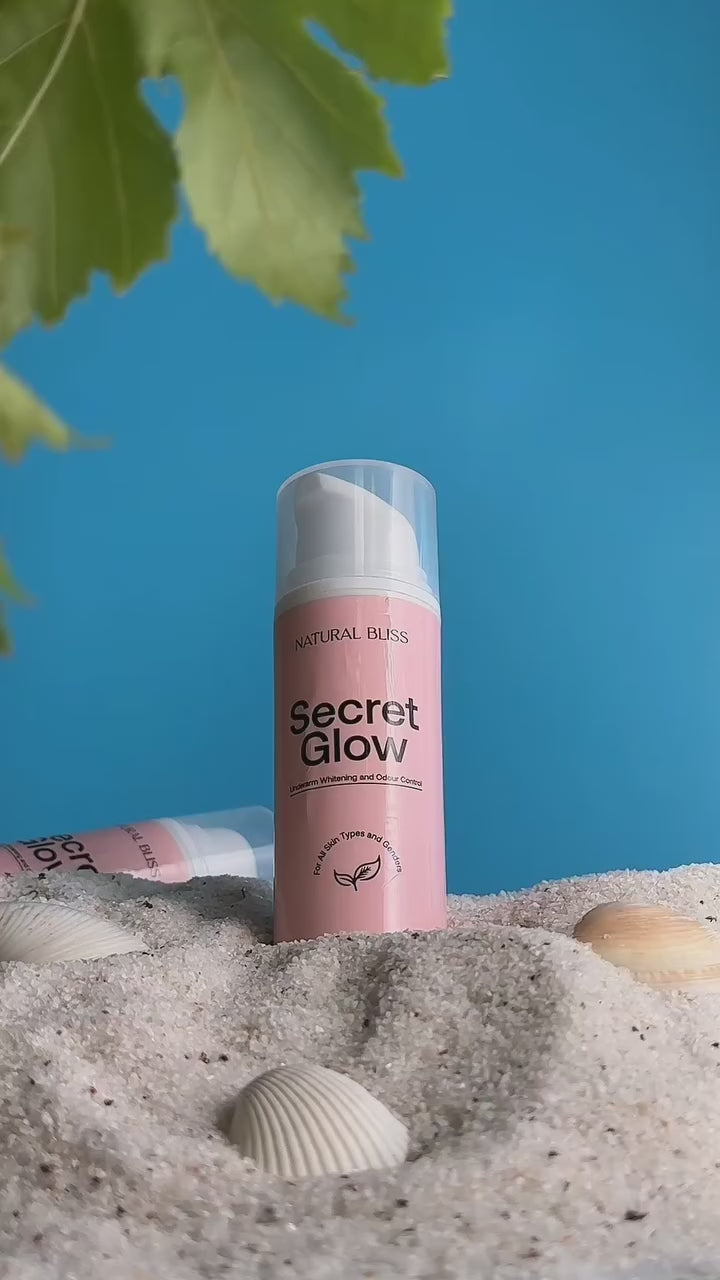 Secret Glow Original Underarm Brightening & Odor Control Cream | Long-Lasting Odor Control | Hydrating & Gentle Formula 50g