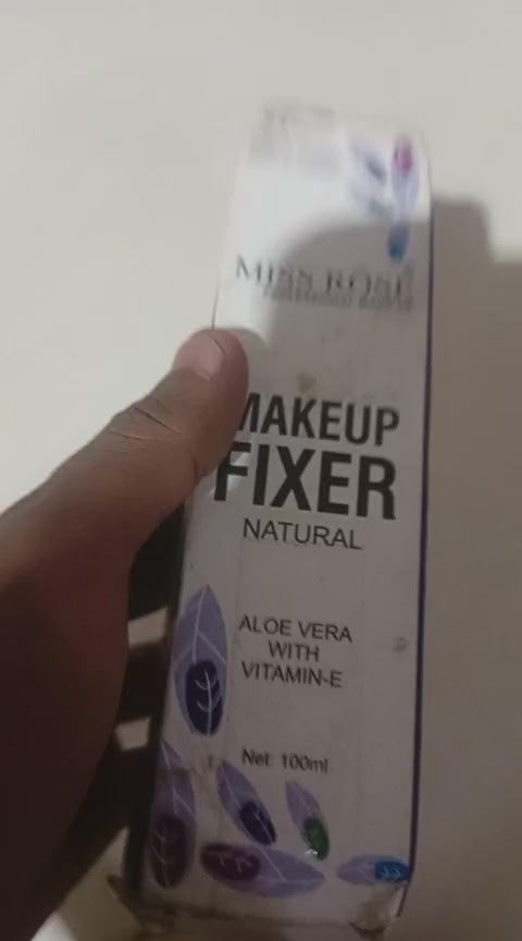 ✨ Miss Rose Makeup Fixer Spray with Aloe Vera & Vitamin E – Long Lasting Makeup Setting Spray (100ml)